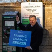Councillor Mike Evemy has confirmed that Cotswold car park prices will be frozen for the upcoming year