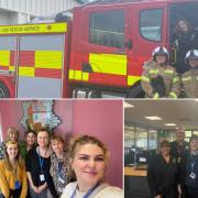 Gloucestershire Fire and Rescue Service team celebrates International Women's Day