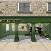 Artist's impression of the exterior of the The Living Room Cinema Chipping Norton
