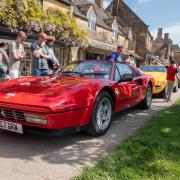 Record numbers visited Broadway for the annual Ferrari meet-up