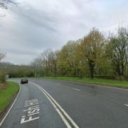 CRASH: A car and a motorbike were invovled in a a crash in a Cotswold village..