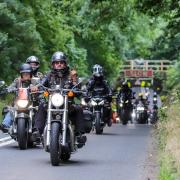 The Toffs and Totties Charity Bike Ride passed through the region on Saturday (July 1)