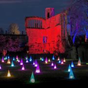 The lights trail is a popular event at Sudeley Castle