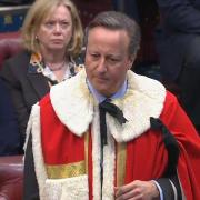 Lord Cameron of Chipping Norton swore an oath of allegiance to the King during a short introduction ceremony