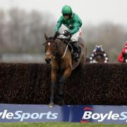 Zambella ridden by Daryl Jacob on their way to winning the BoyleSports Houghton Mares' Chase at Aintree Racecourse, Liverpool.