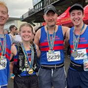 Pictures of Bourton Roadrunners at the Warwick Half Marathon