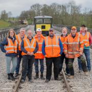 The viaduct has been handed back to Gloucestershire Warwickshire Steam Railway