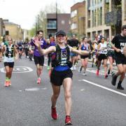 Bourton Roadrunners' Rebecca Townsend posted a sub-four hour time at the London Marathon