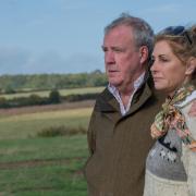 Jeremy Clarkson and Lisa Hogan.