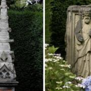 A rare collection of statues and ornaments from a famous private garden is set to go under the hammer in Cheltenham.