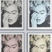 Clarendon Fine Art in Cheltenham is hosting Marilyn 100, a striking collection by British-American artist Russell Young