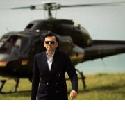 David Tennant as TV mogul Lord Tony Baddingham in the second season of Rivals
