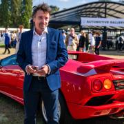 Richard Hammond in the grounds of Blenheim Palace for Salon Privé 2026