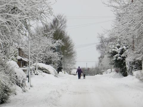 Little Rissington is snowiest in the UK 