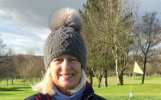 Roz Smart, 69, is getting ready for a golf marathon next month