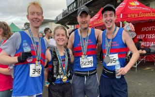 Pictures of Bourton Roadrunners at the Warwick Half Marathon