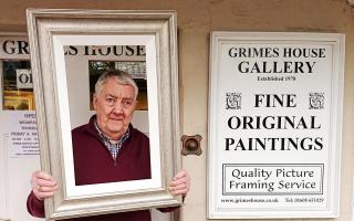 Stephen Farnsworth runs Grimes House Gallery