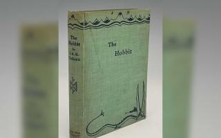 'The Hobbit' will come up for auction on Thursday with Moreton-based Kingham's Auctioneers