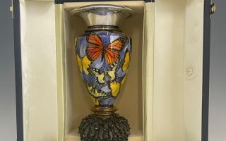 The vase will be at auction on Friday, March 22 in Moreton