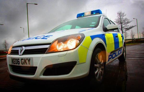 A teenage driver and a passenger were arrested in Bourton for possesion of a Class B drug
